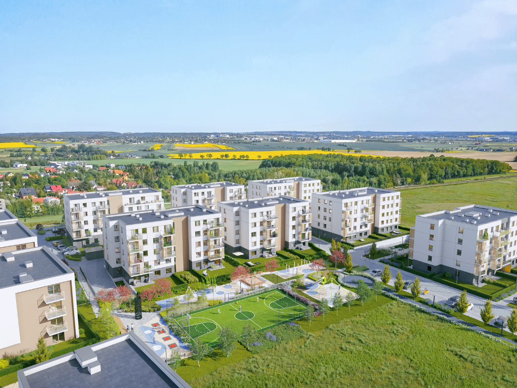 Nowy etap osiedla Ostoja Nowy Świat. Mieszkania obok dzielnicy Gdańsk Osowa już niedługo w sprzedaży 9 Ostoja Nowy Świat II etap nowe budynki Makurat Invest 4