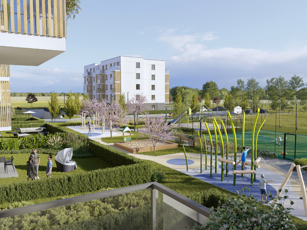 Nowy etap osiedla Ostoja Nowy Świat. Mieszkania obok dzielnicy Gdańsk Osowa już niedługo w sprzedaży 7 Ostoja Nowy Świat II etap nowe budynki Makurat Invest 3