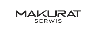 logo makurat serwis on white