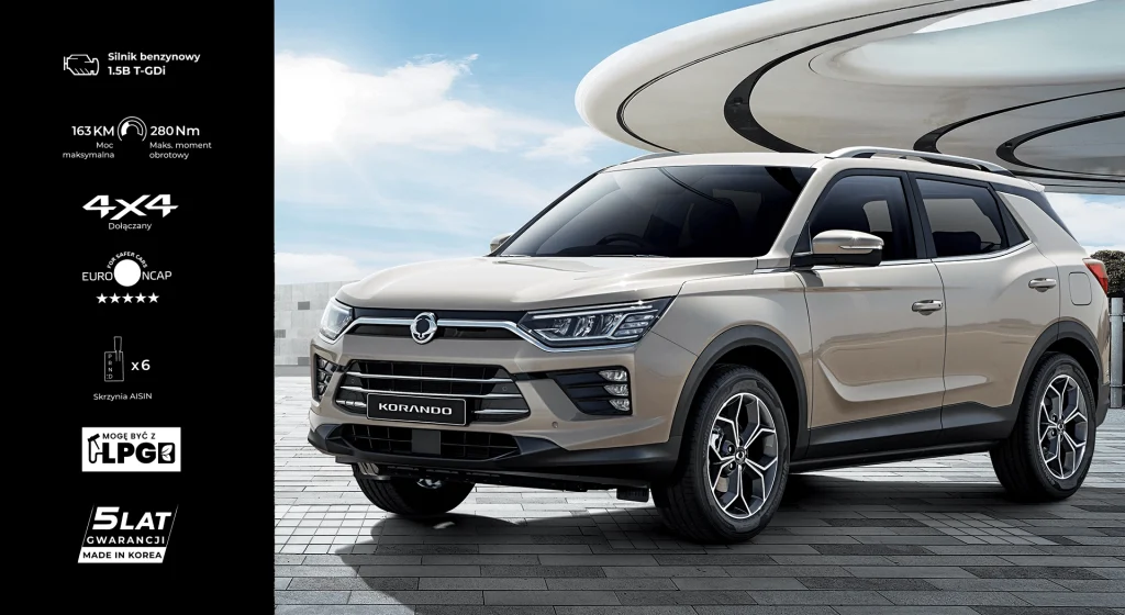 KGM - Koreańska jakość z duszą. SUV-y, które mówią więcej niż tylko dane techniczne 8 korando