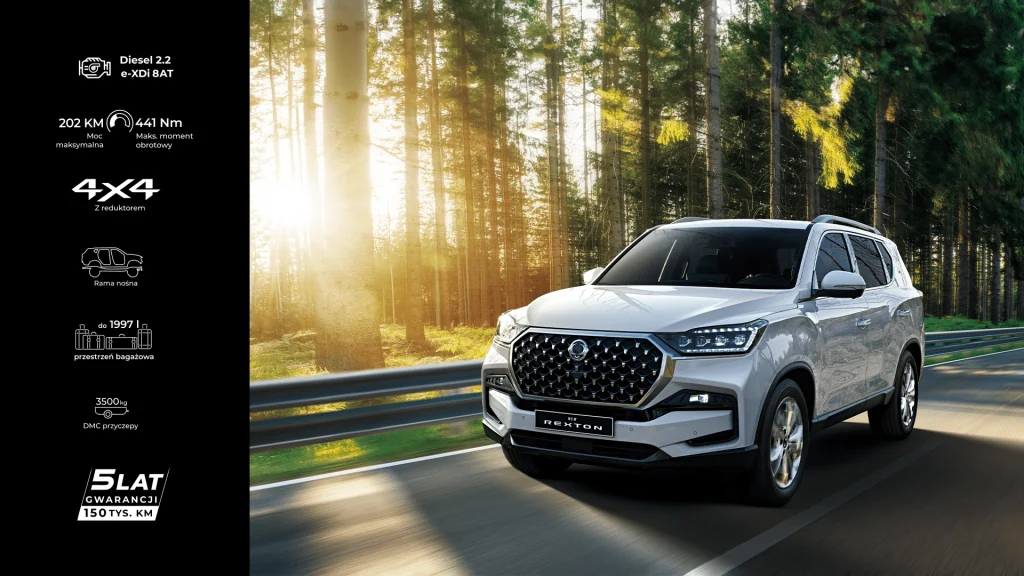 KGM - Koreańska jakość z duszą. SUV-y, które mówią więcej niż tylko dane techniczne 6 rexton 5cech