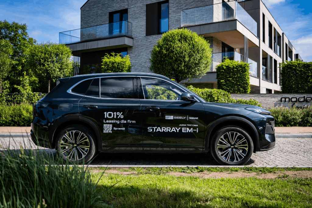 Geely Starray EM-i – hybrydowy SUV w salonie Geely Makurat Trójmiasto