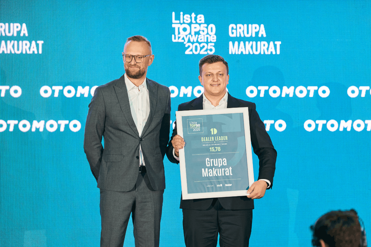 Grupa Makurat z tytułem Dealer Leader - nagroda 2026