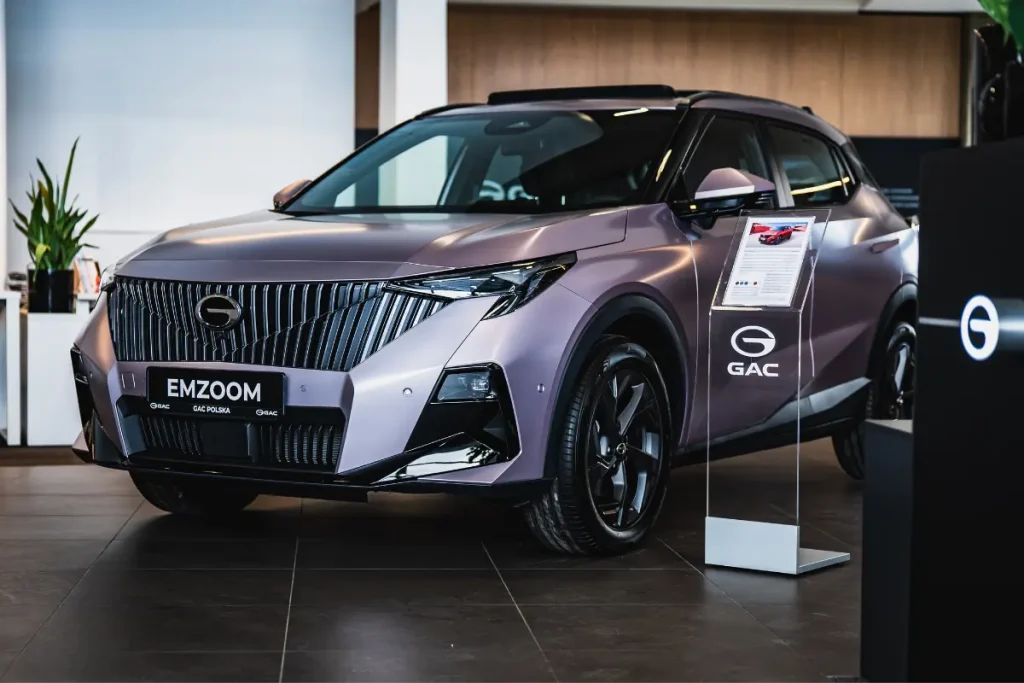 GAC EMZOOM – kompaktowy SUV już dostępny do jazd próbnych w Trójmieście 6 GAC EMZOOM – kompaktowy SUV w salonie GAC Makurat Trójmiasto
