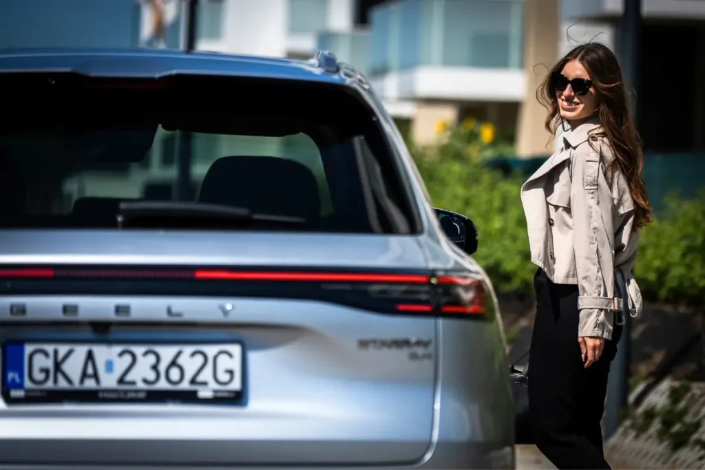 Jazda testowa Geely w salonie Makurat